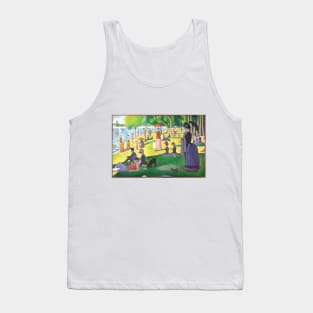 Georges Seurat A Sunday On La Grande Jatte Tank Top